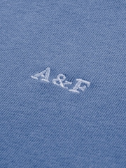 Abercrombie & Fitch Red/Grey/Blue Long Sleeve T-Shirts 3 Pack - Image 3 of 3