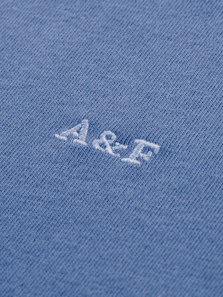 Abercrombie & Fitch Red/Grey/Blue Long Sleeve T-Shirts 3 Pack - Image 3 of 3 Abercrombie & Fitch Red/Grey/Blue Long Sleeve T-Shirts 3 Pack - Image 3 of 3