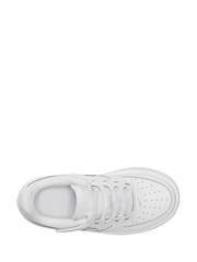 Nike White Junior Air Force 1 Low Easy On Trainers - Image 2 of 9