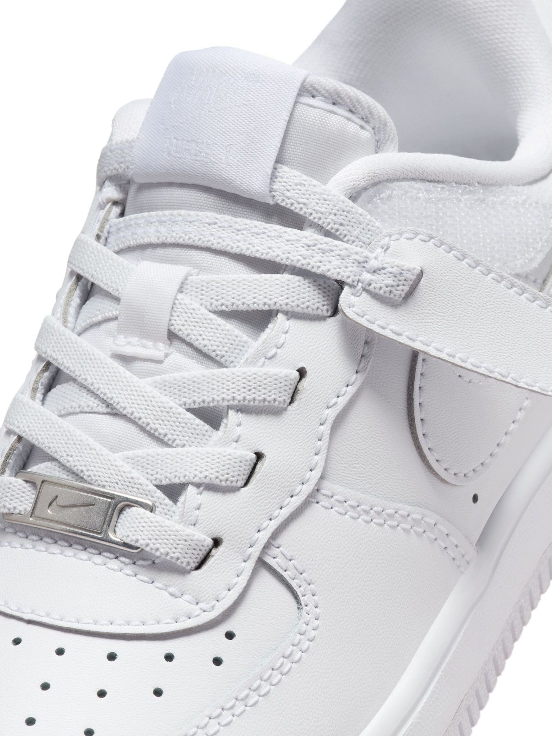 Nike white air force junior discount