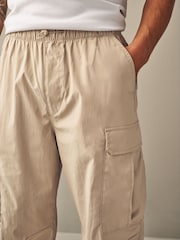 Stone Parachute Relaxed Cargo Trousers - Image 7 of 13
