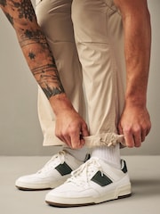Stone Parachute Relaxed Cargo Trousers - Image 8 of 13