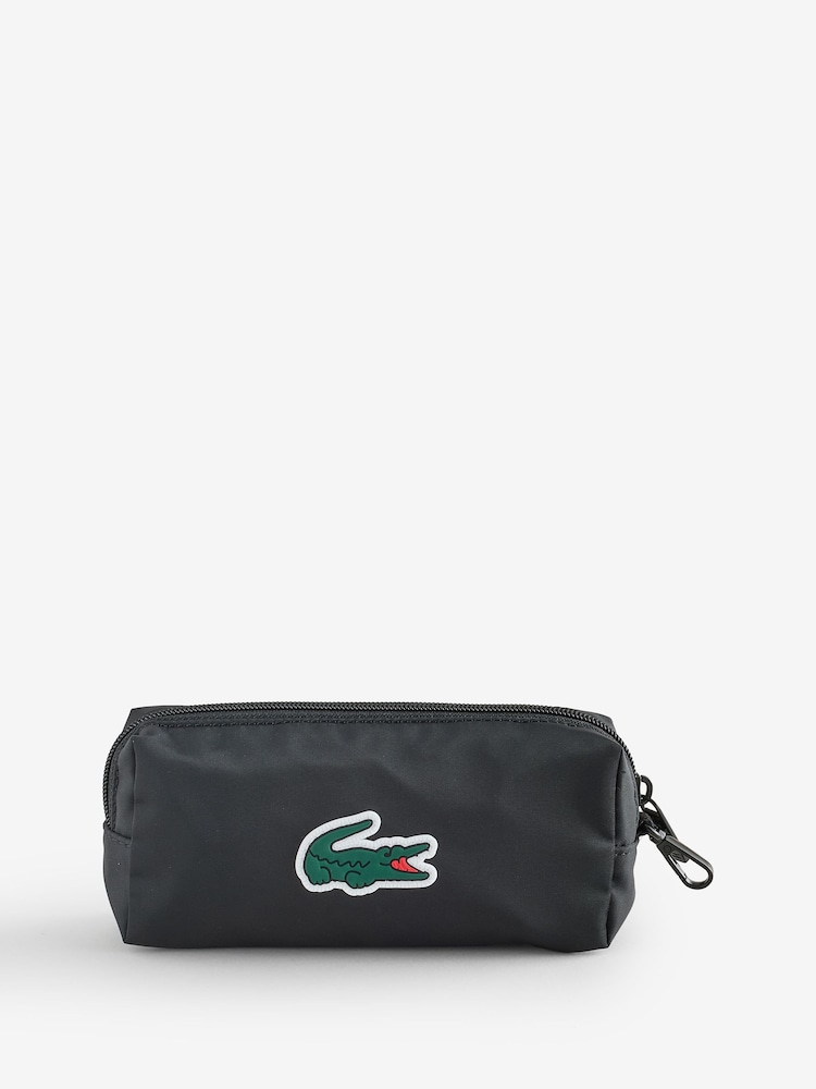 Lacoste Black Core Sport Backpack with Pencil Case - Image 2 of 2 Lacoste Black Core Sport Backpack with Pencil Case - Image 2 of 2