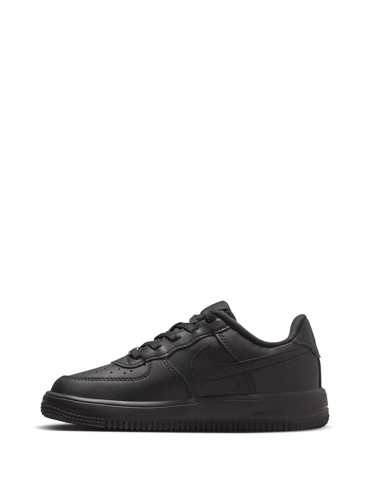Schwarz - Nike Air Force 1 Low EasyOn Junior Sportschuhe - Bild 2 von 11