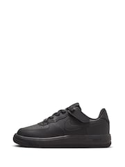 Schwarz - Nike Air Force 1 Low EasyOn Junior Sportschuhe - Bild 4 von 11