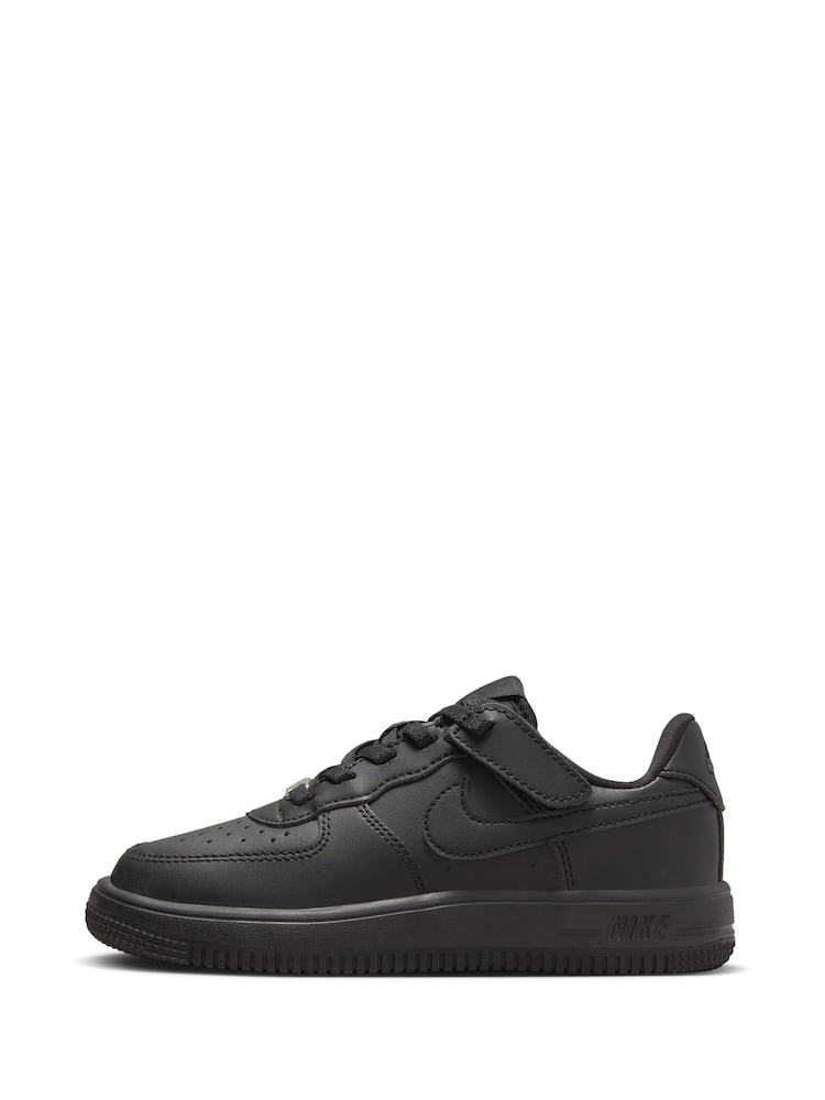 Nike Black Junior Air Force Low Easy On Trainers