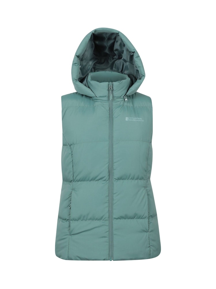 Mountain Warehouse Green Astral II Water-Resistant Padded Gilet - Image 1 of 5