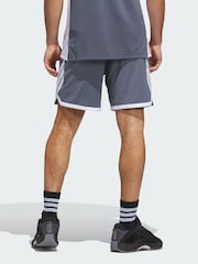 adidas Grey 3G Speed Basketball Aeroready Shorts - Image 2 of 5