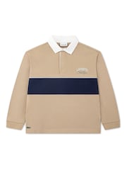 Lacoste Stripe Rugby Polo Shirt - Bild 1 von 5