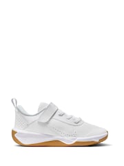 Nike White Junior Omni Multi Court Trainers - Image 1 of 11