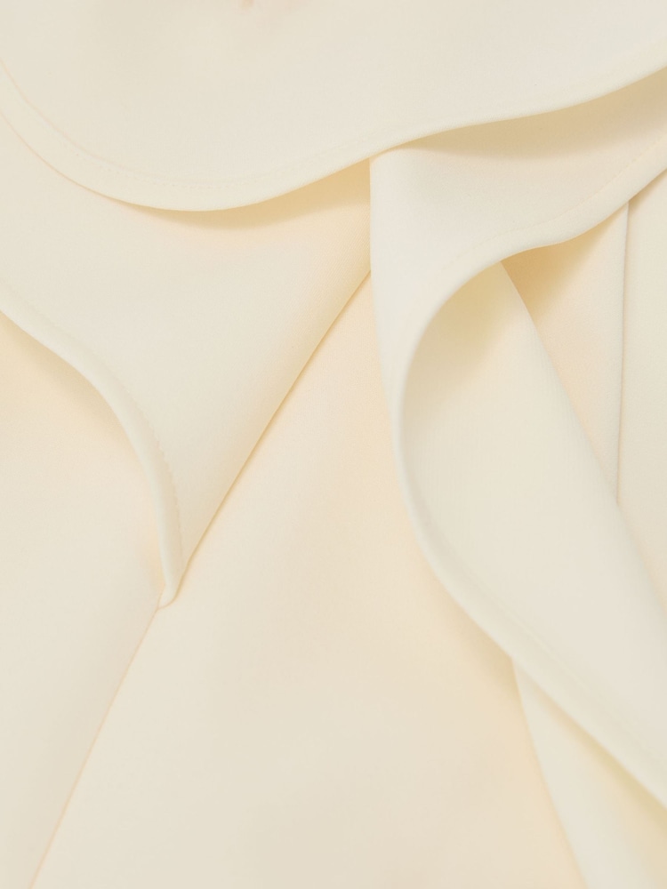 Reiss Rosa One-Shoulder Structured-Frill Top - 8的图像8｝