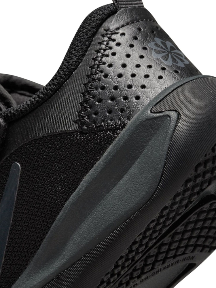 Negru - Pantofi de antrenament Nike Junior Omni Multi Court - Image 7 of 9