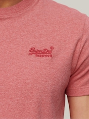 Superdry Pink Vintage Logo Cap Sleeve T-Shirt - Image 4 of 5