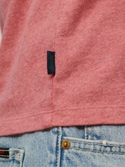 Superdry Pink Vintage Logo Cap Sleeve T-Shirt - Image 5 of 5