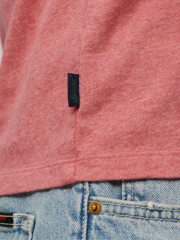 Superdry Pink Vintage Logo Cap Sleeve T-Shirt - Image 5 of 5
