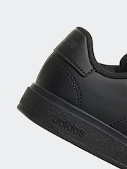 adidas Black Grand Court Lace-Up Trainers - Image 9 of 9