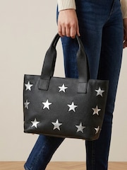 Jones Bootmaker Black Dayna Mini Leather Handbag - Image 1 of 3