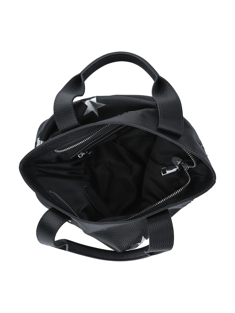 Jones Bootmaker Black Dayna Mini Leather Handbag - Image 3 of 3 Jones Bootmaker Black Dayna Mini Leather Handbag - Image 3 of 3