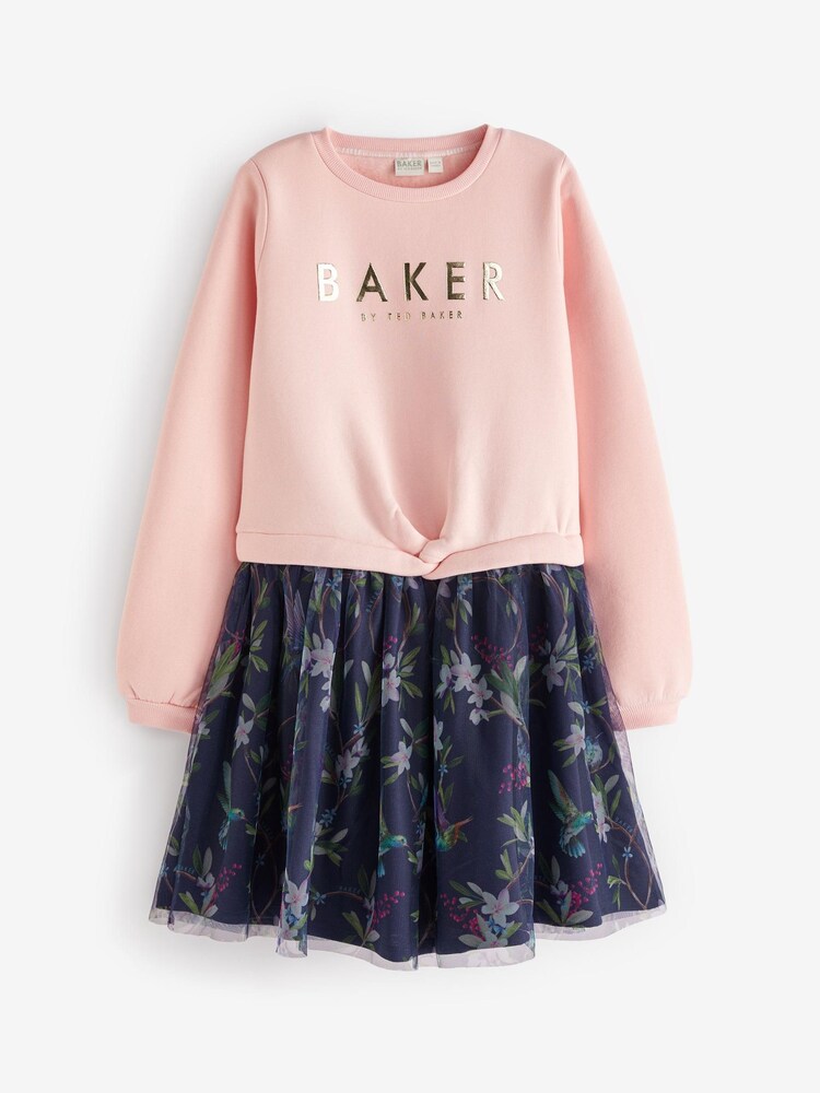 Baker by Ted Baker Sweat 2-in-1 Dress - Image 1 of 7