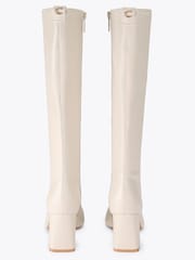 Carvela Cream Rometta High Leg Boots - Image 3 of 5