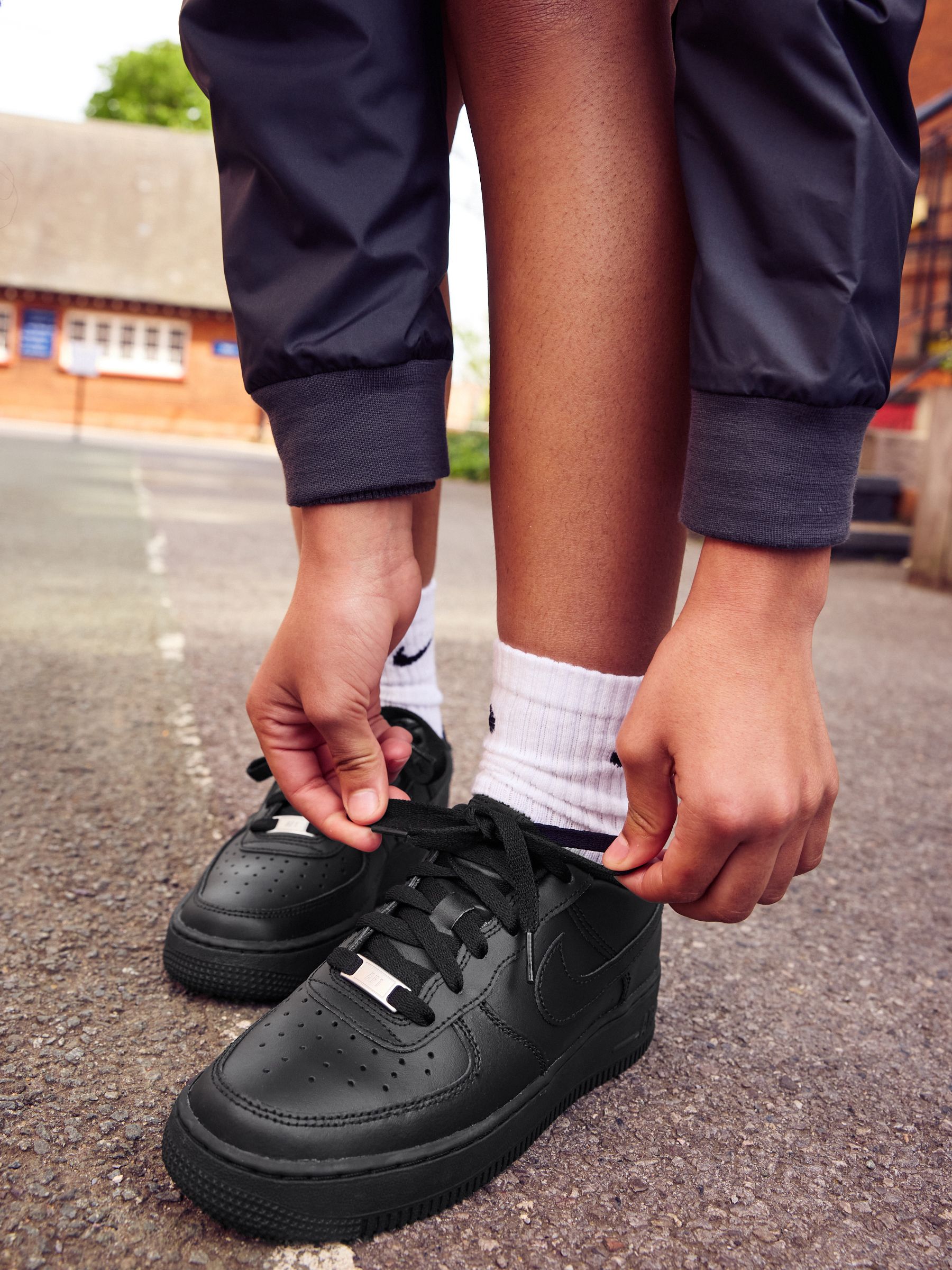Black air force 1 size 2 clearance