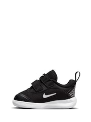 Nike Black/White Infant Omni Trainers - Image 4 of 10
