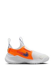 Nike Orange/White Junior Flex Runner 3 Trainers - Image 3 of 11