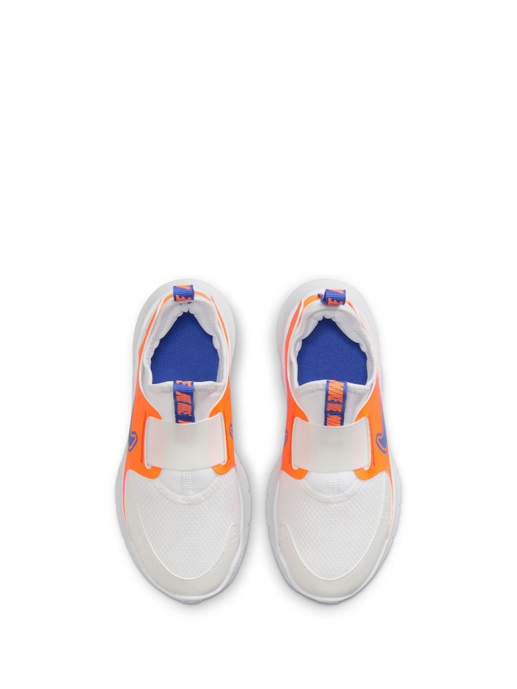 Nike Orange/White Junior Flex Runner 3 Trainers - Image 5 of 11