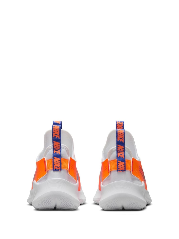 Nike Orange/White Junior Flex Runner 3 Trainers - Image 7 of 11