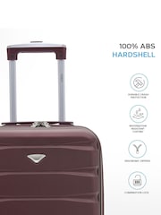 Flight Knight 56x36x23cm 4 Wheel ABS Hard Case Cabin Carry On Hand Luggage - Image 3 of 7