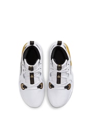 Nike White/Gold Junior Air Zoom Cross-Over 2 Trainers - Image 11 of 11