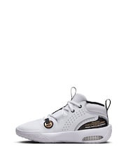 Nike White/Gold Junior Air Zoom Cross-Over 2 Trainers - Image 5 of 11