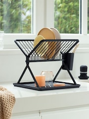 Brabantia Grey Foldable Dish Rack Large - Image 1 of 4