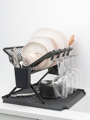 Brabantia Grey Foldable Dish Rack Large - Image 2 of 4