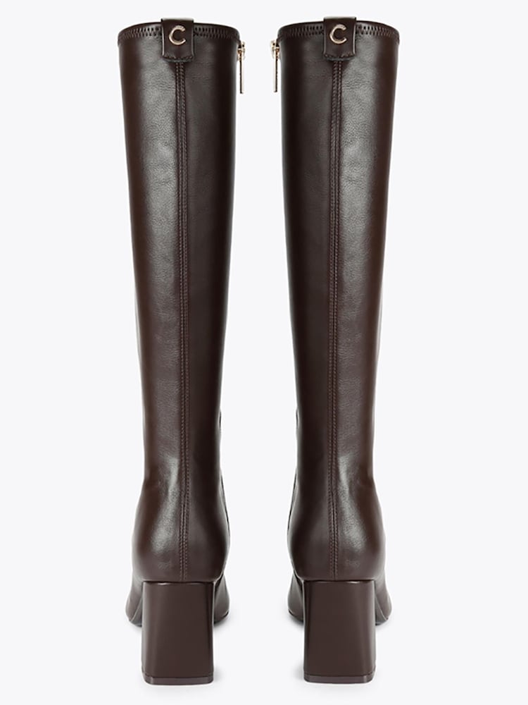 Carvela Brown Rometta High Leg Boots - Image 2 of 4 Carvela Brown Rometta High Leg Boots - Image 2 of 4