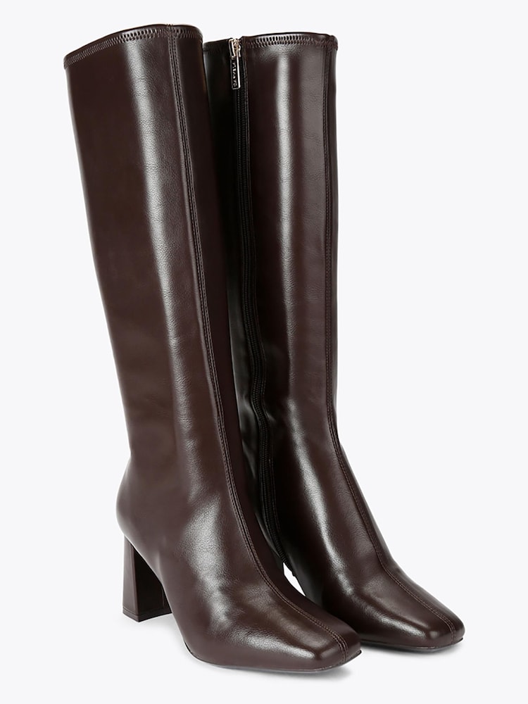 Carvela Brown Rometta High Leg Boots - Image 4 of 4 Carvela Brown Rometta High Leg Boots - Image 4 of 4