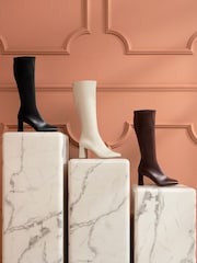 Carvela Brown Rometta High Leg Boots - Image 5 of 5