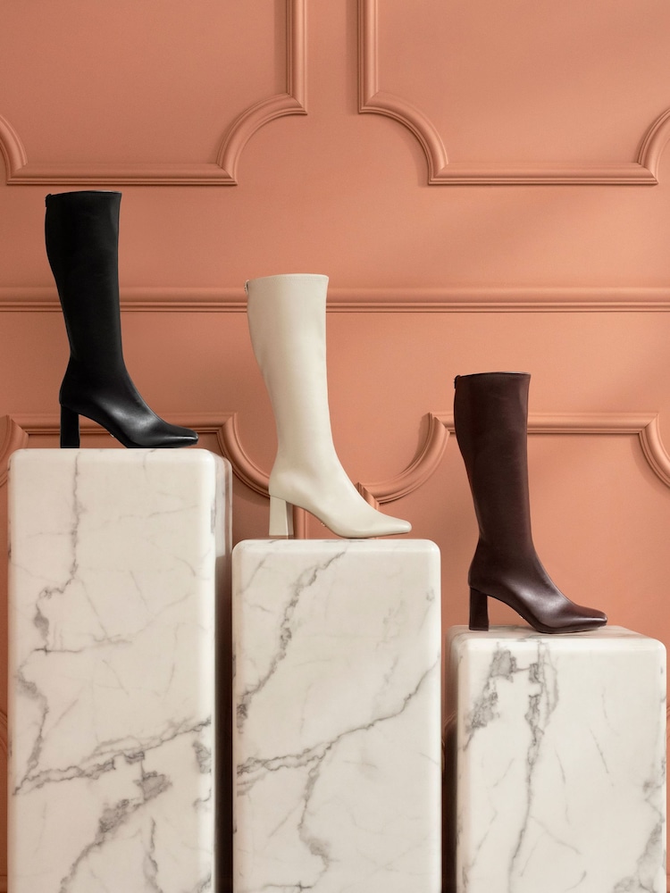 Carvela Brown Rometta High Leg Boots - Image 5 of 5 Carvela Brown Rometta High Leg Boots - Image 5 of 5