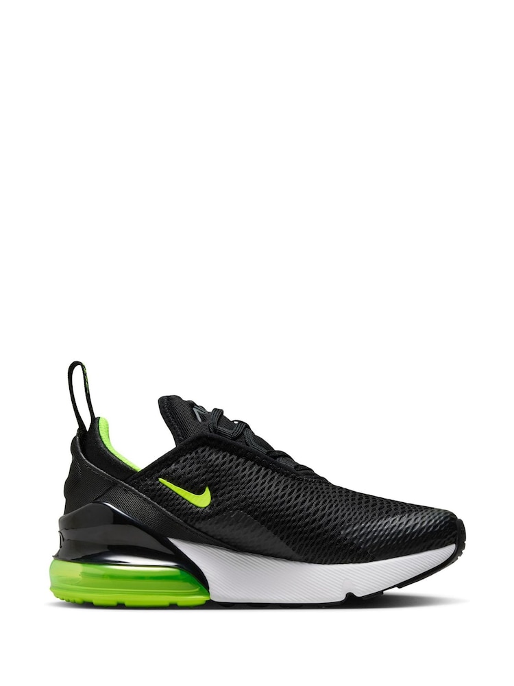 Max Lime 270 Buy Nike Black/Lime Junior Air Max 270 Trainers From