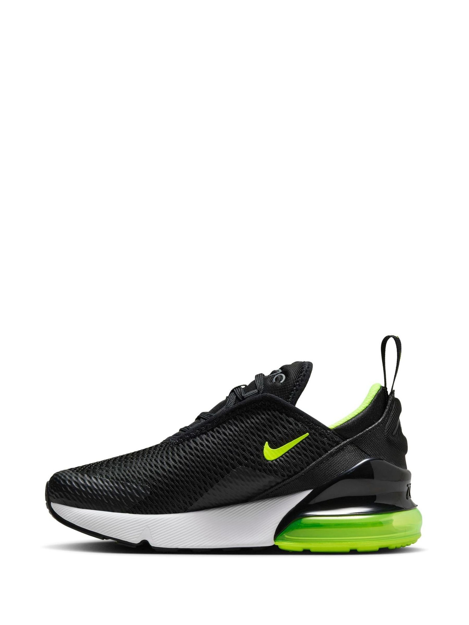 Buy Nike Black Lime Junior Air Max 270 Trainers from Next Germany