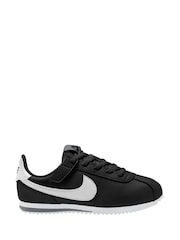 Nike Black Junior Cortez EasyOn Trainers - Image 1 of 9