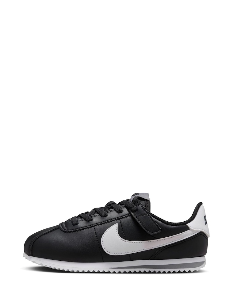 Nike Black Junior Cortez EasyOn Trainers - Image 2 of 9
