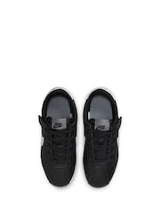 Nike Black Junior Cortez EasyOn Trainers - Image 6 of 9