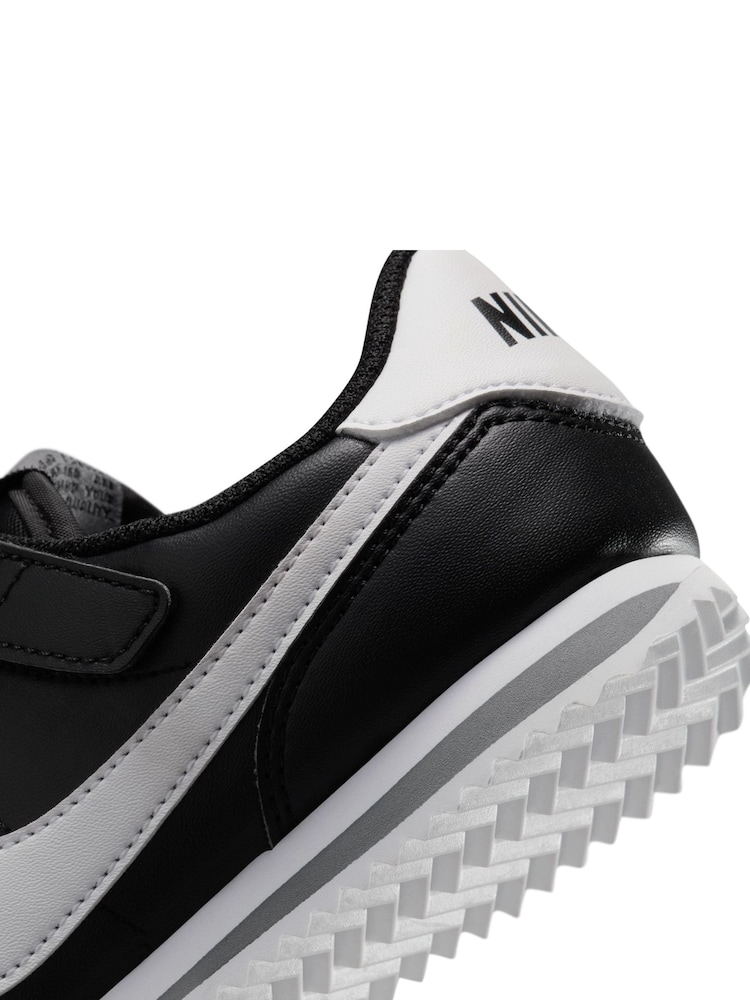 Nike Black Junior Cortez EasyOn Trainers - Image 9 of 9