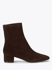 Carvela Brown Padova Suede Ankle Boots - Image 2 of 4