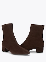 Carvela Brown Padova Suede Ankle Boots - Image 3 of 4