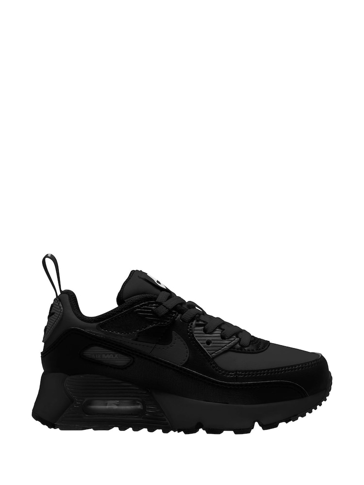 Schwarz - Nike Junior Air Max 90 leicht anzuziehende Sneaker - Bild 1 von 4 Schwarz - Nike Junior Air Max 90 leicht anzuziehende Sneaker - Bild 1 von 4