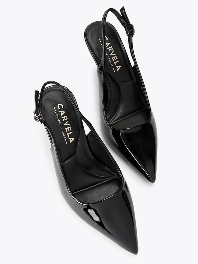 Carvela Spirit Slingback Wide Fit Heeled Shoes - Bild 2 von 4