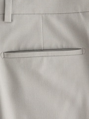 Cement Grey Relaxed Fit Motionflex Stretch Suit Trousers - Image 6 of 7