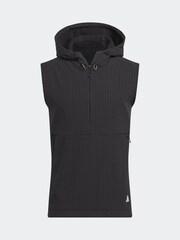 adidas Golf Ultimate365 Tour WIND.RDY 1/2-Zip Black Vest - Image 1 of 1